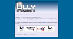 Desktop Screenshot of lillyengineering.com